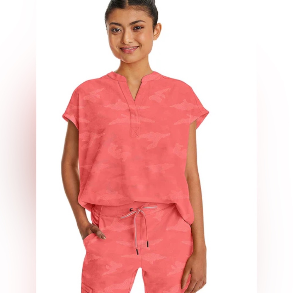 Healing Hands Purple label Camo scrub set